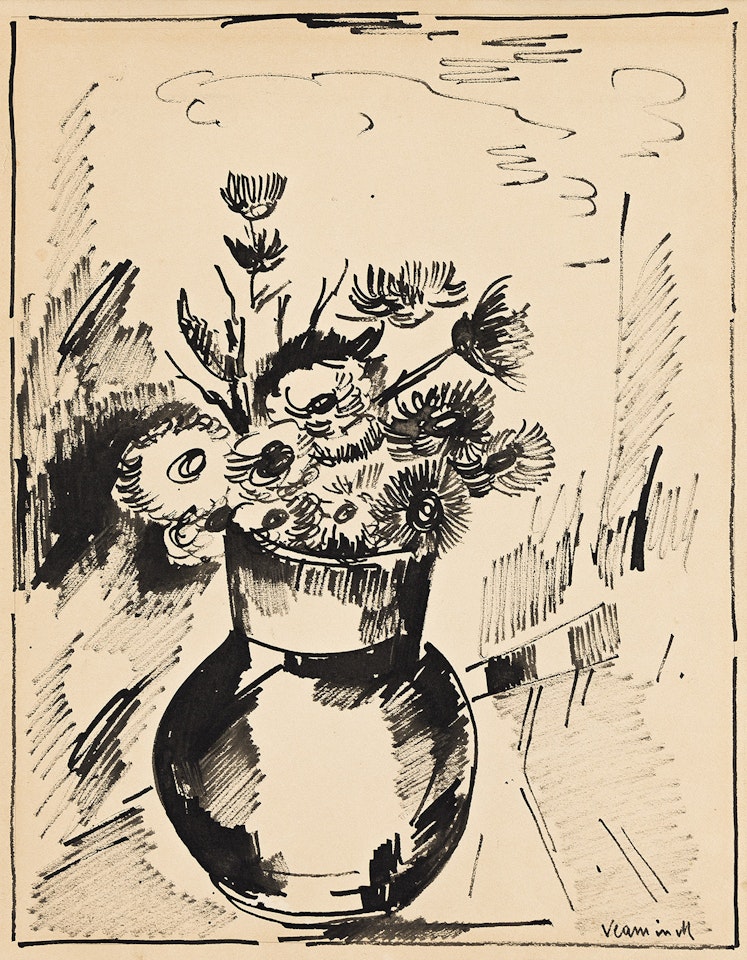 Fleurs . by Maurice de Vlaminck