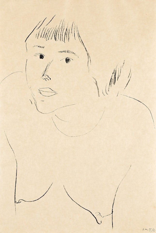 Les Yeux Noirs. by Henri Matisse