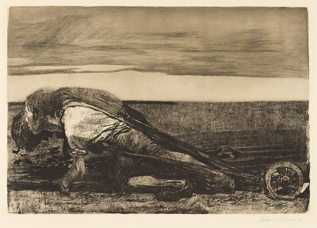 Die Pflüger . by Kathe Kollwitz