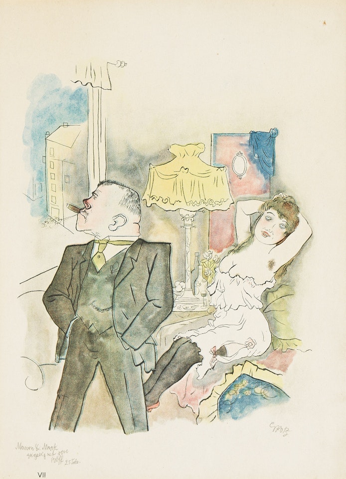 Kraft und Anmut . by George Grosz