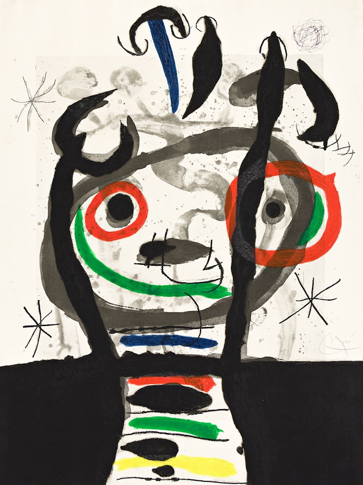 Le Grand Sorcier . by Joan Miró