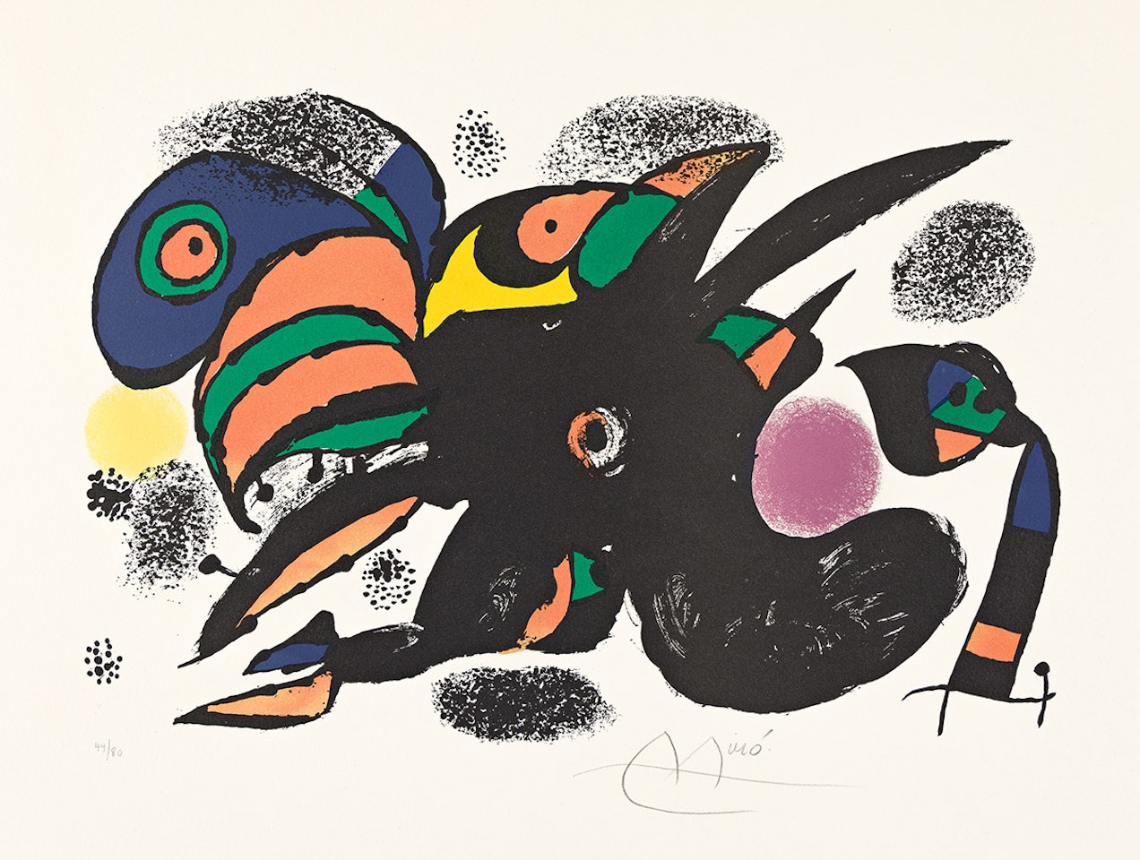 XXe Siècle, No. 47 . by Joan Miró