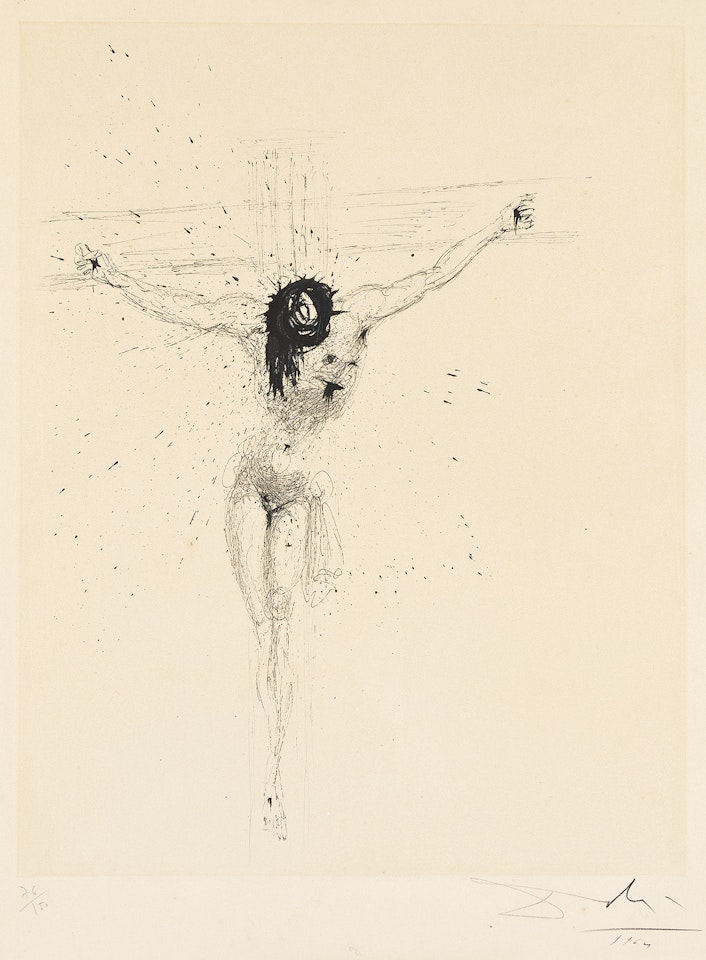 Christ. by Salvador Dali