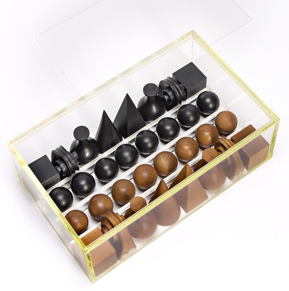 Chess Set . by Man Ray