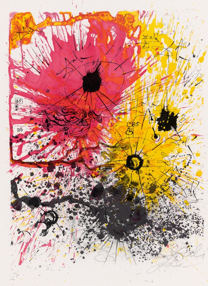 LUCKY NUMBER OF DALI VOYAGE (FIELD 65-6) by Salvador Dali