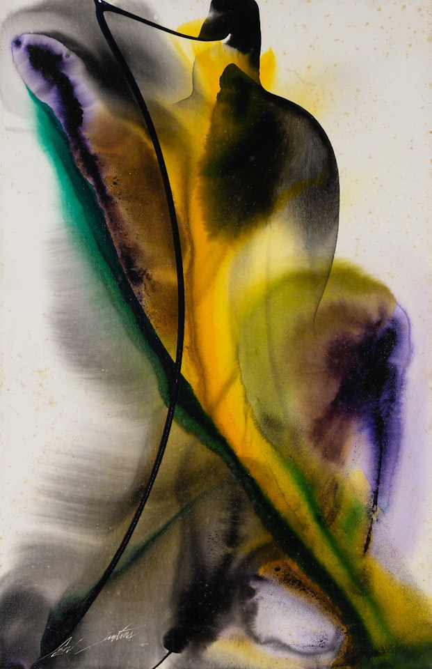 Phenomena Emblem Gold by Paul Jenkins