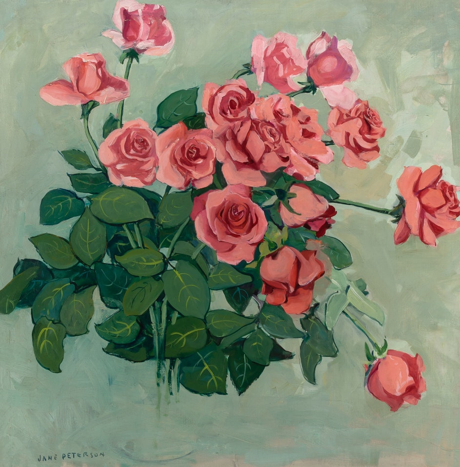 Pink Roses by Jane Peterson