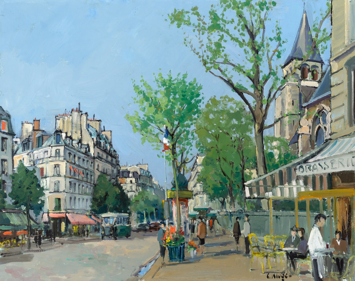 Saint-Germain-des-Pres by Constantin Kluge