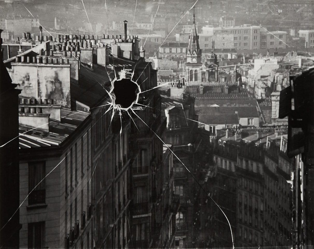 Broken plate by André Kertész