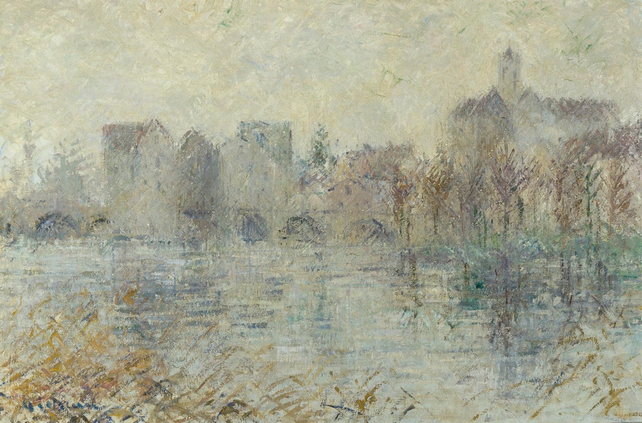 Le Pont de Moret by Gustave Loiseau