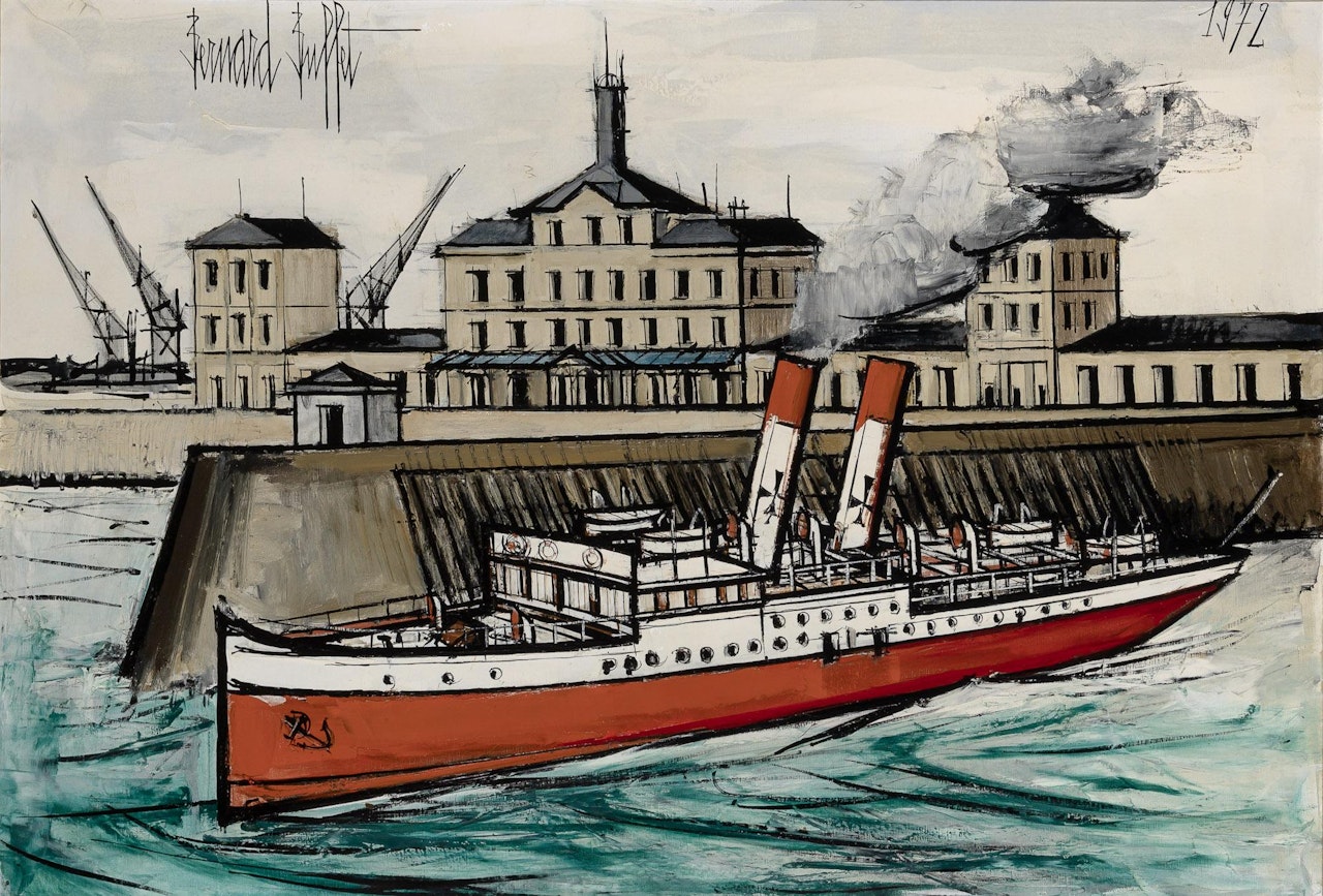 Le Steamer by Bernard Buffet