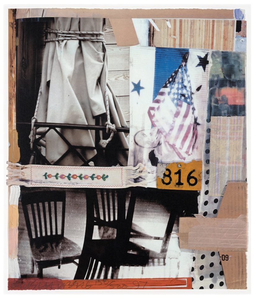 TAG by Robert Rauschenberg