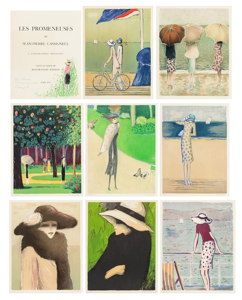 LES PROMENEUSES by Jean-Pierre Cassigneul