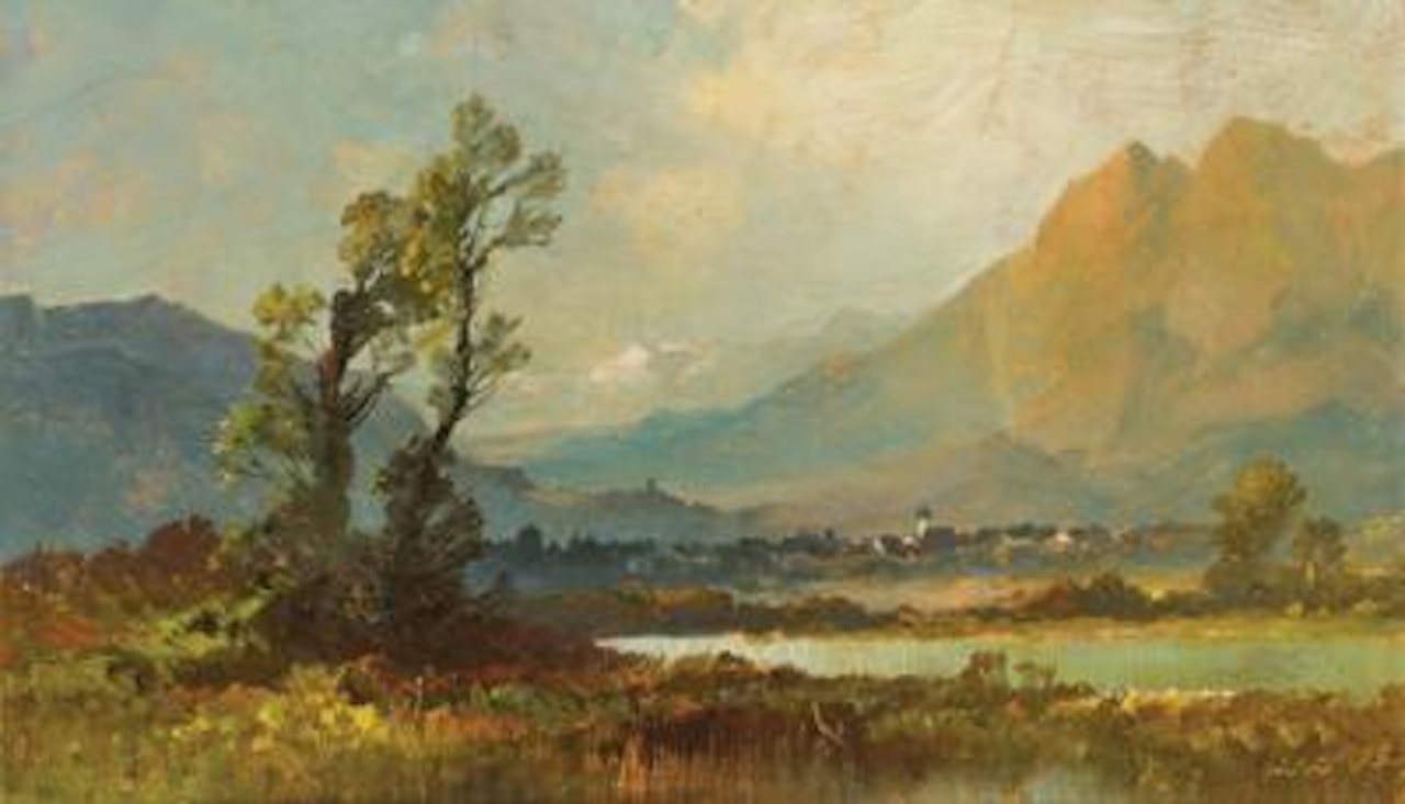 Blick ins Tal by Oskar Mulley