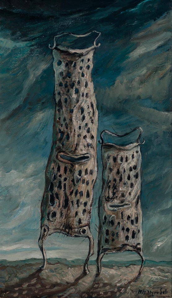 Two Graters by Yosl Bergner