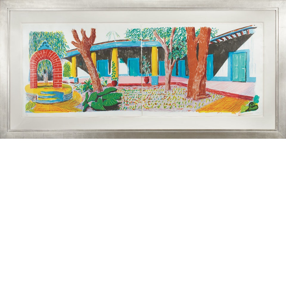 HOTEL ACATLAN: SECOND DAY (TYLER 283; MUSEUM OF CONTEMPORARY ART TOKYO 270) by David Hockney
