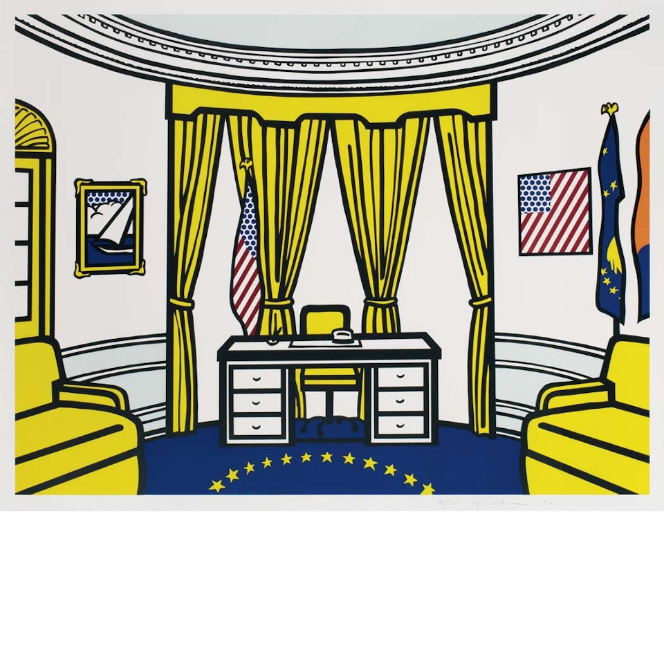 THE OVAL OFFICE (CORLETT 277) by Roy Lichtenstein