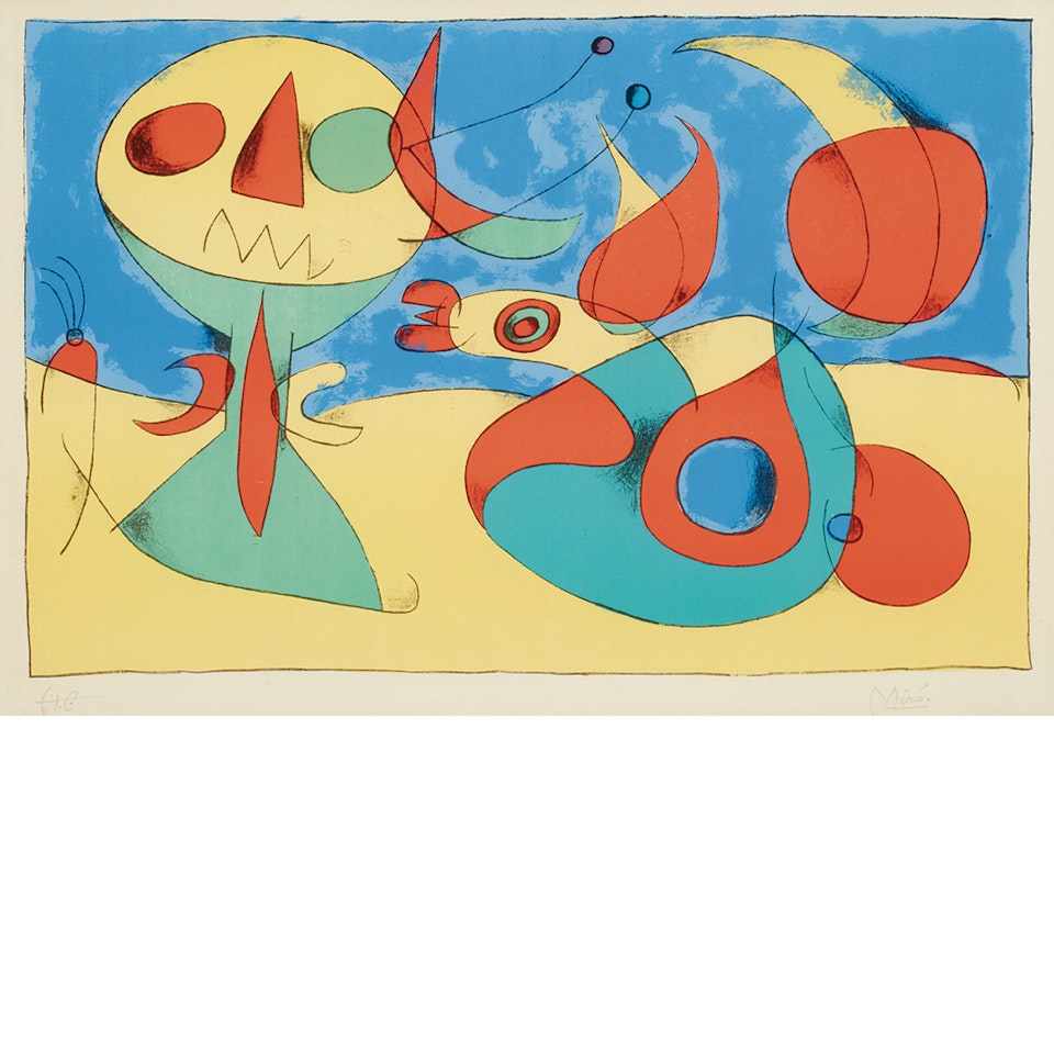 L"OISEAU ZEPHYR (M. 227) by Joan Miró