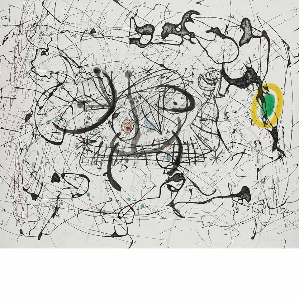 FISSURES (D. 476) by Joan Miró