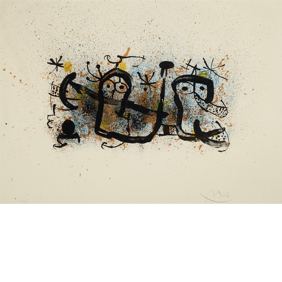 MA DE PROVERBIS (M. 679) by Joan Miró