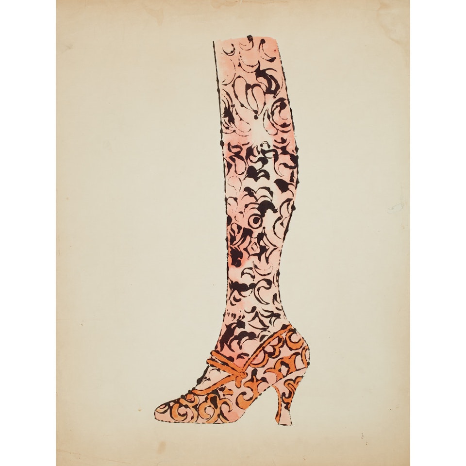 A LA RECHERCHE DU SHOE PERDU (F./S. IV.69B-72B; 74B-85) by Andy Warhol