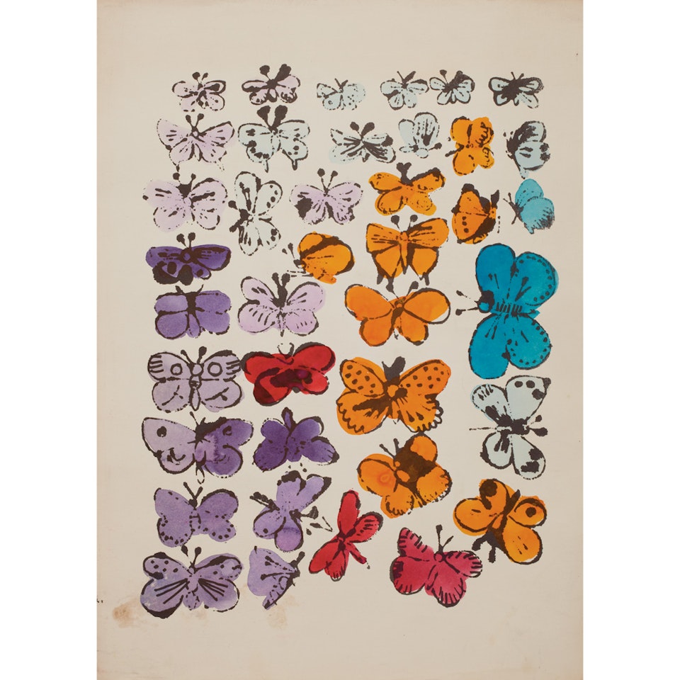 BUTTERFLIES by Andy Warhol