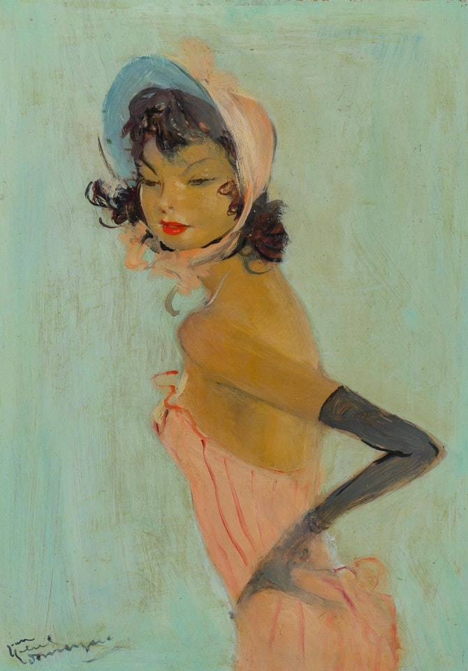 Mam"zelle Nitouche by Jean Gabriel Domergue