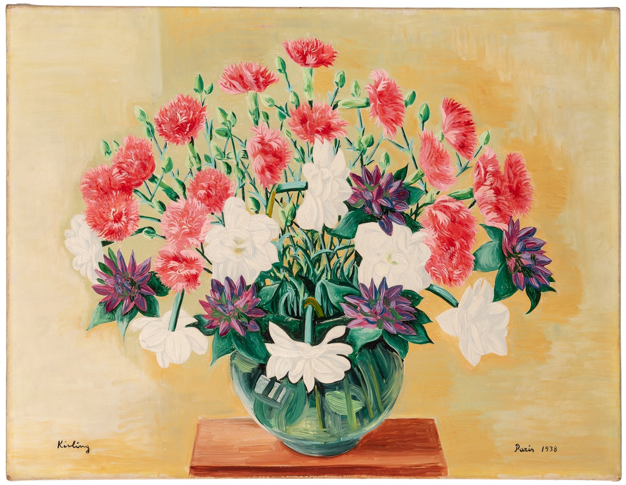 Fleurs by Moïse Kisling