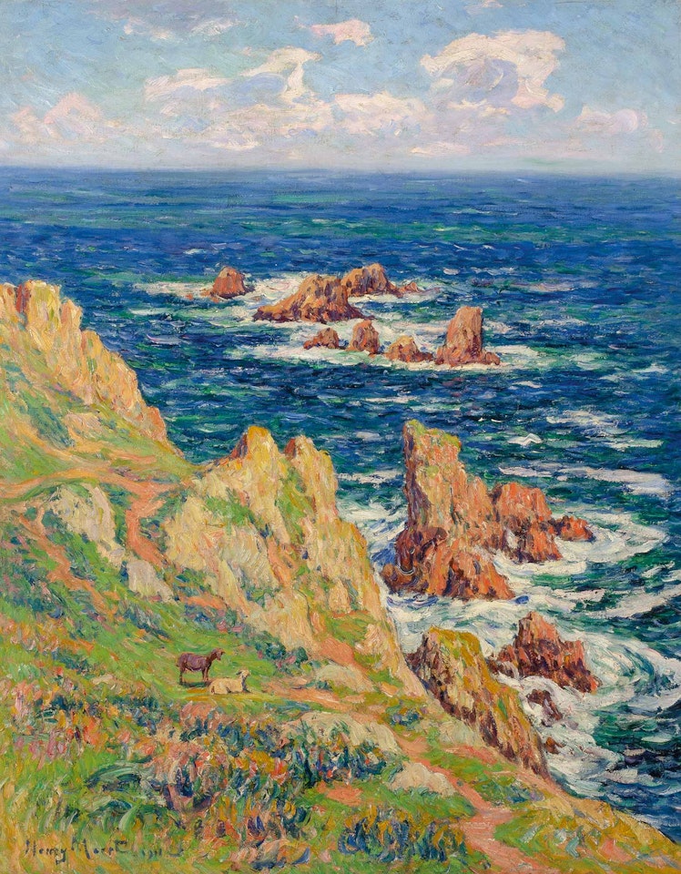 Rochers de Penharn Baie de Douarnenez by Henry Moret