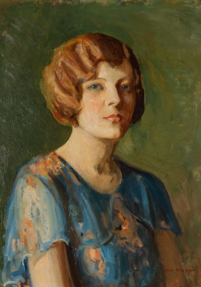 Portrait of a Woman by Jane Peterson