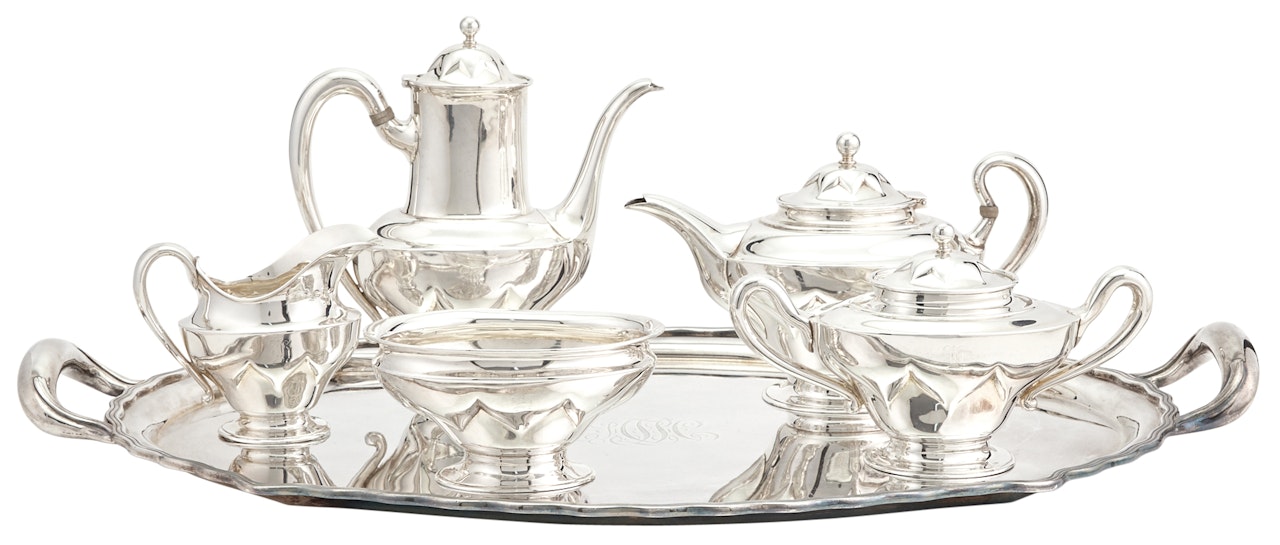 Sterling Silver Tea and Coffee Service by Tiffany & Co.
