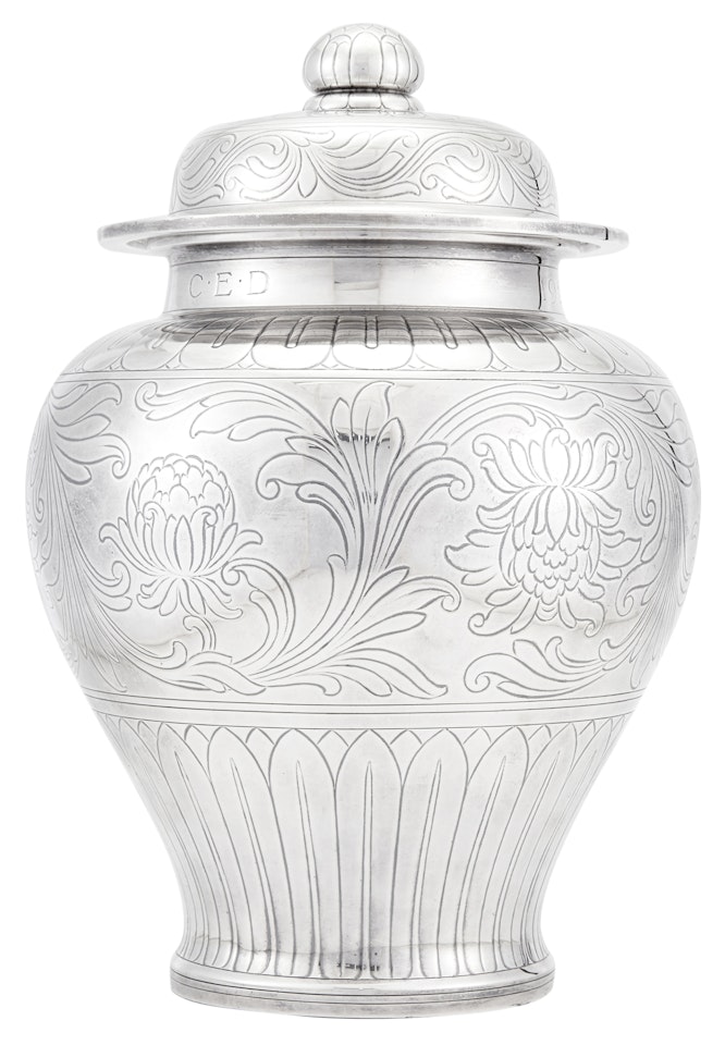 Sterling Silver Covered Urn by Tiffany & Co.