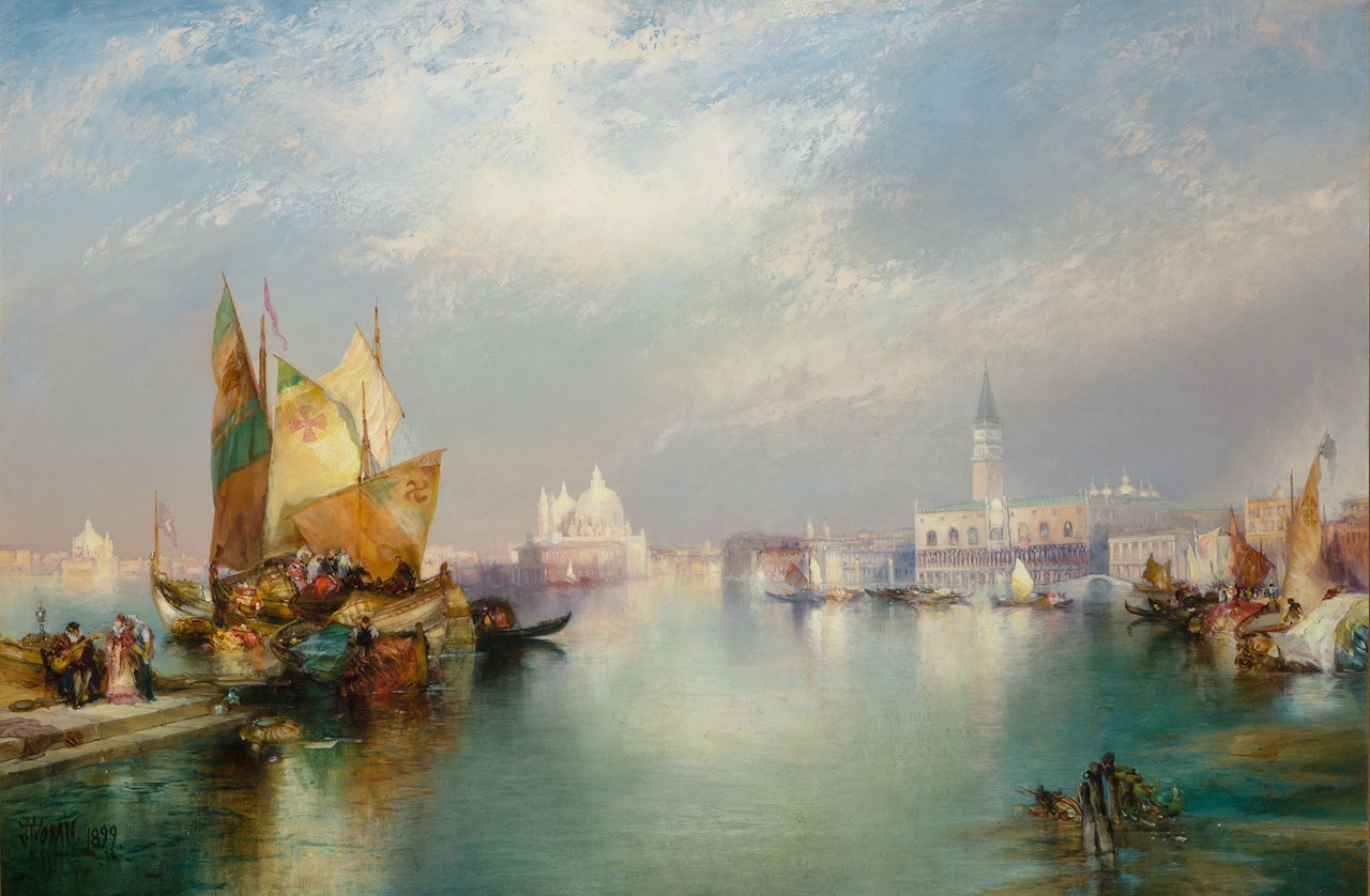 Venice (The Splendor of Venice) by Thomas Moran