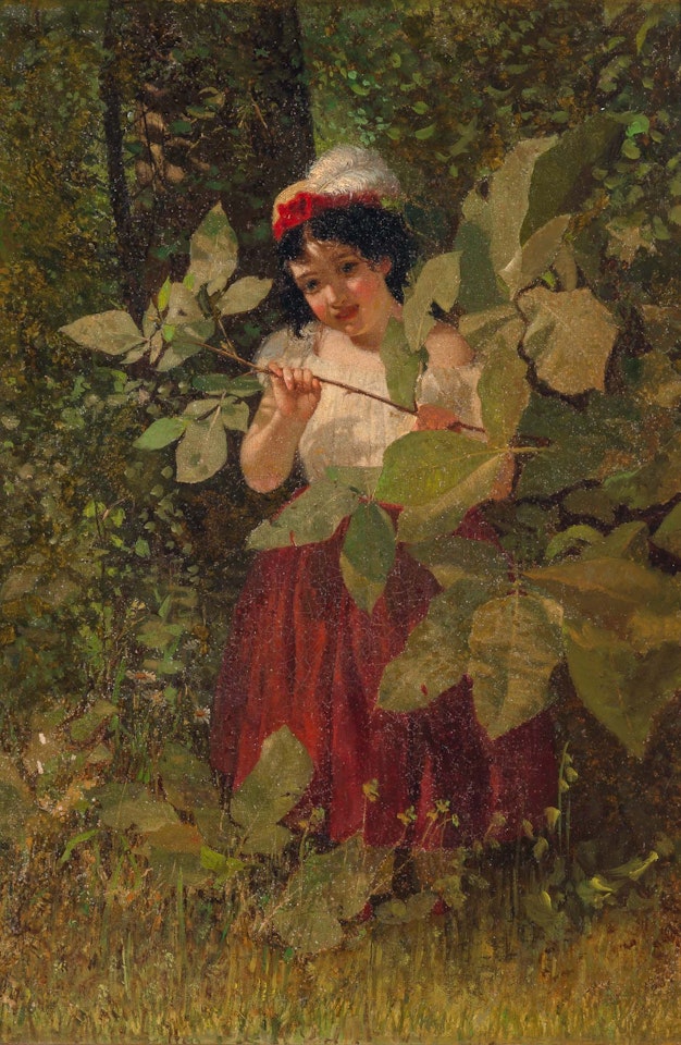 Peek-a-boo by John George Brown