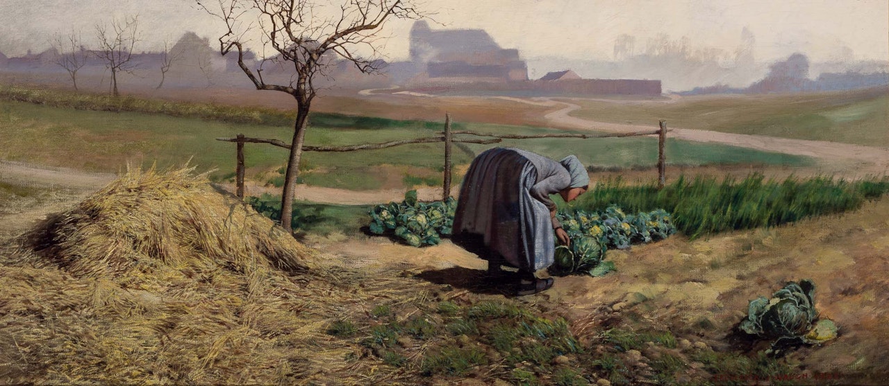 The Cabbage Picker by Frederick Judd Waugh