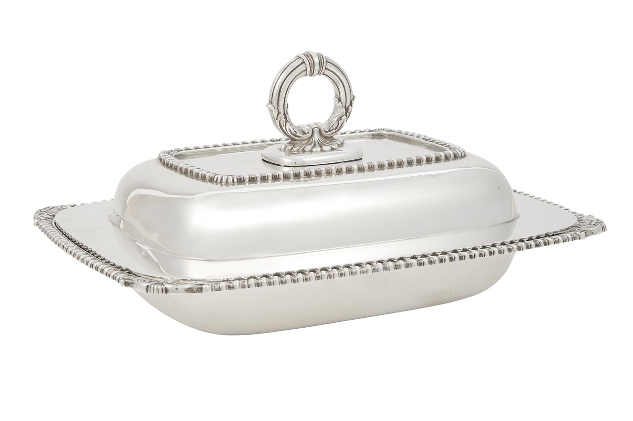 Sterling Silver Covered Entree Dish by Tiffany & Co.