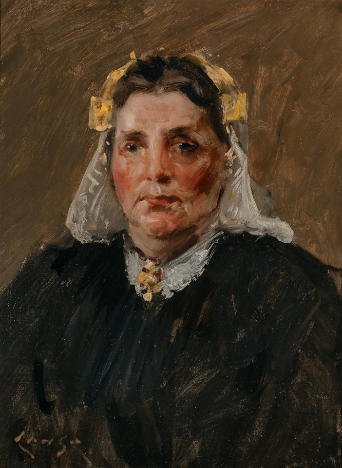 Woman of Holland by William Merritt Chase