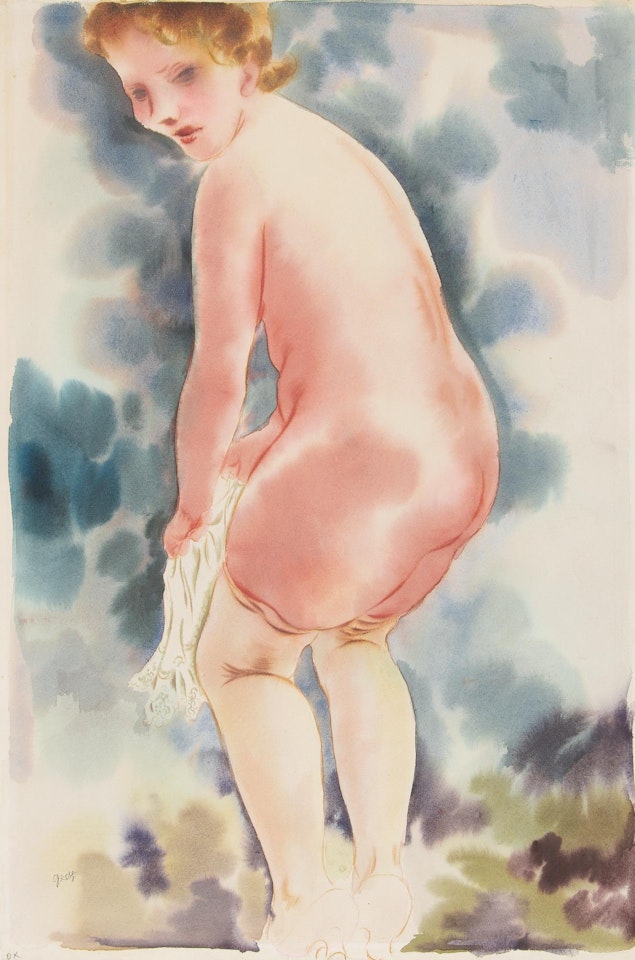 Das Modell by George Grosz
