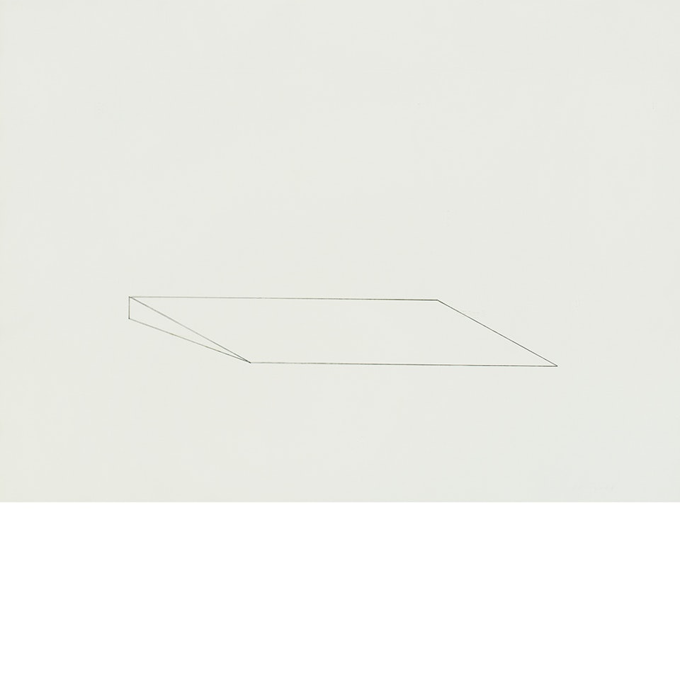 UNTITLED (JITTA/SCHELLMANN 81) by Donald Judd
