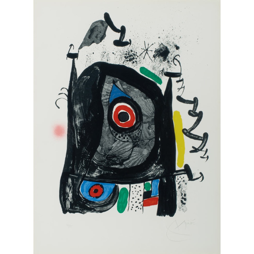 LE PELLERIN DE COMPOSTELLE (M. 591) by Joan Miró