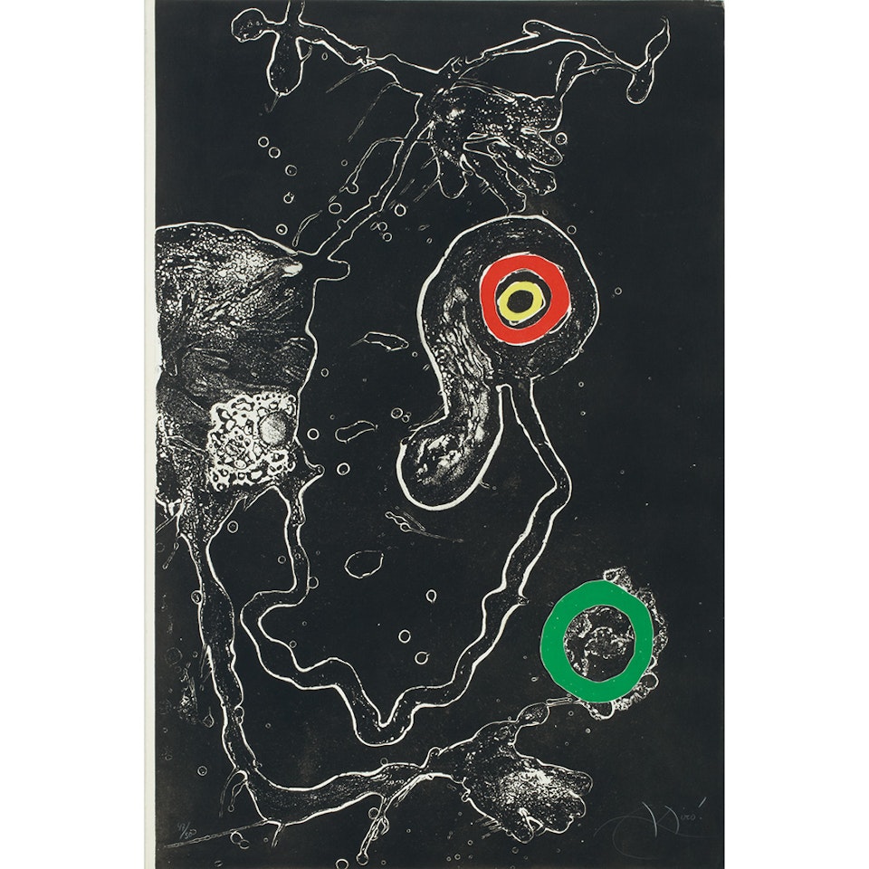 BARCELONA (D. 598) by Joan Miró