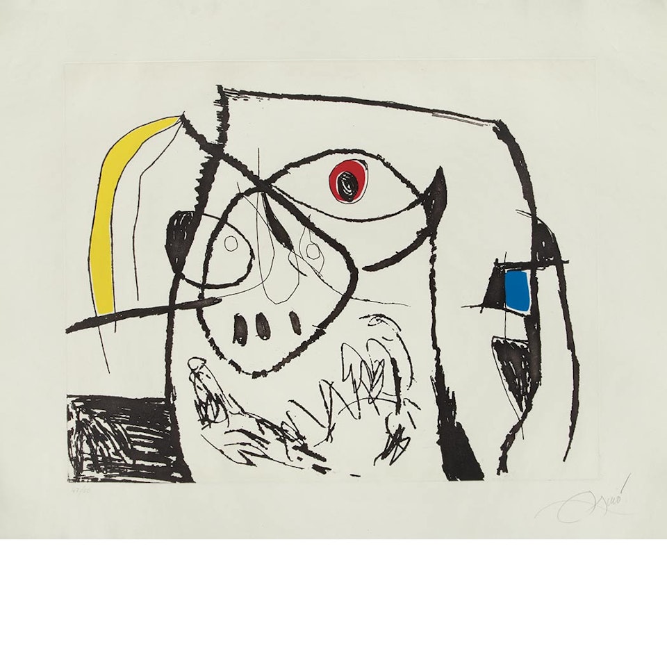 SERIE MALLORCA XII (D. 614) by Joan Miró