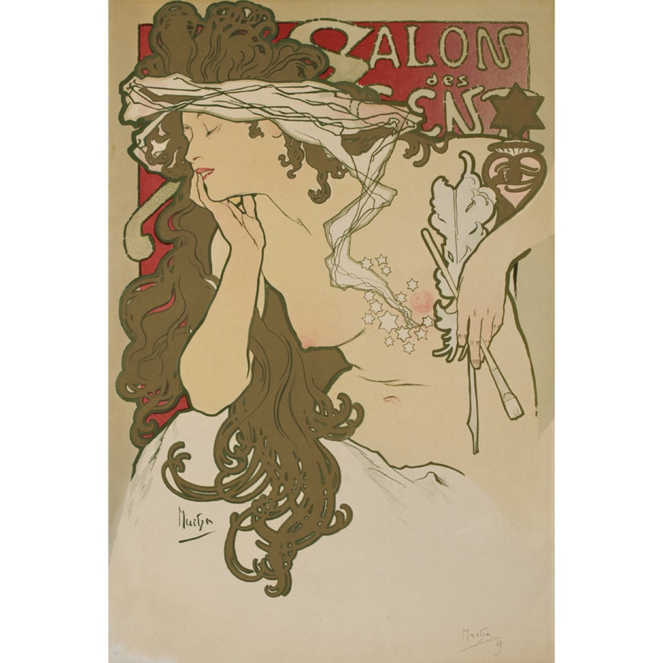SALON DES CENT (RENNERT/WEILL 12) by Alphonse Mucha