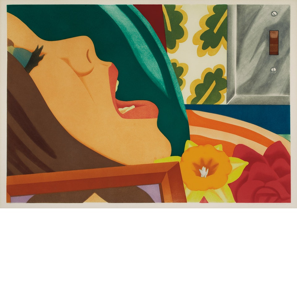 BEDROOM FACE by Tom Wesselmann
