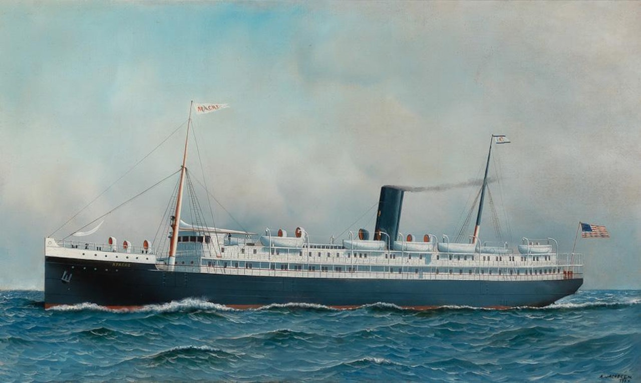SS Apache by Antonio Jacobsen