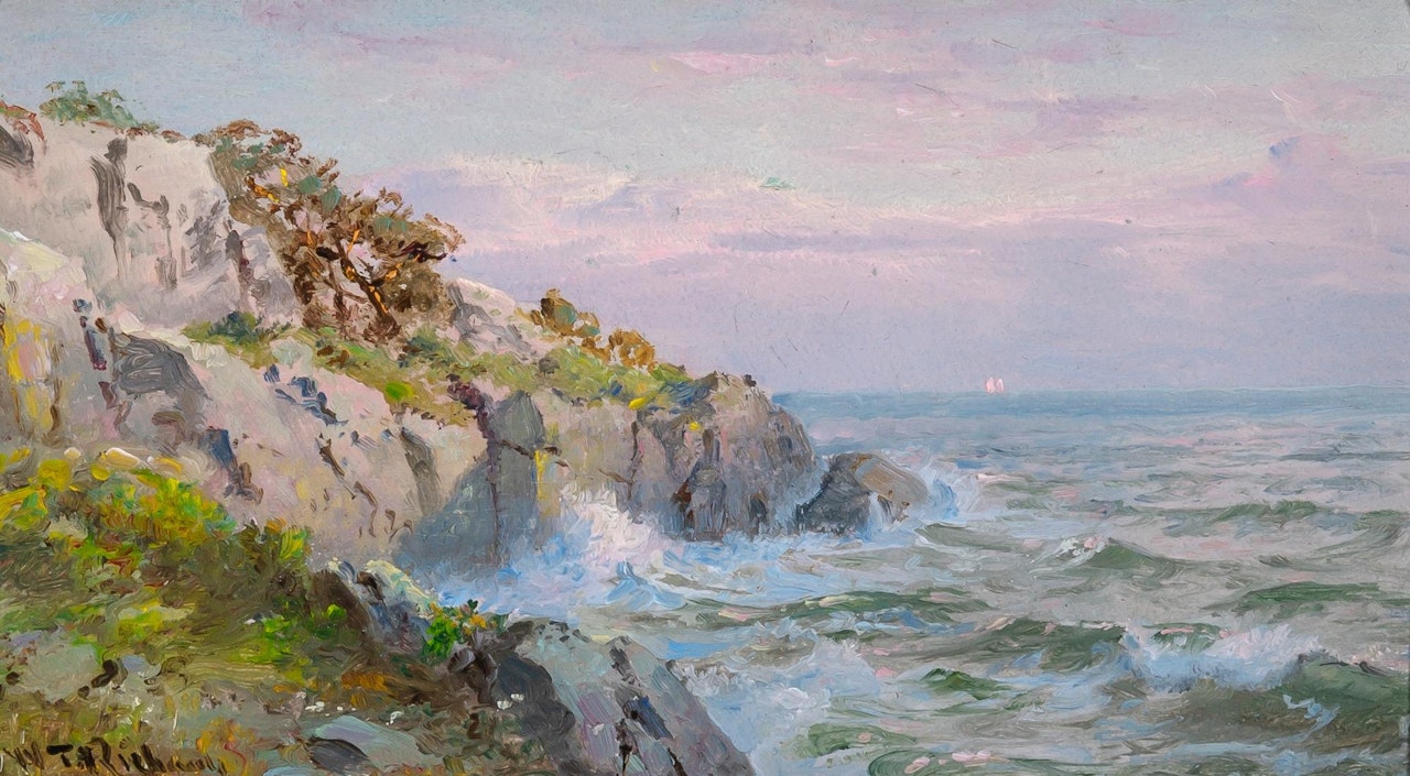 Mackerel Cove, Conanicut Island, Rhode Island by William Trost Richards