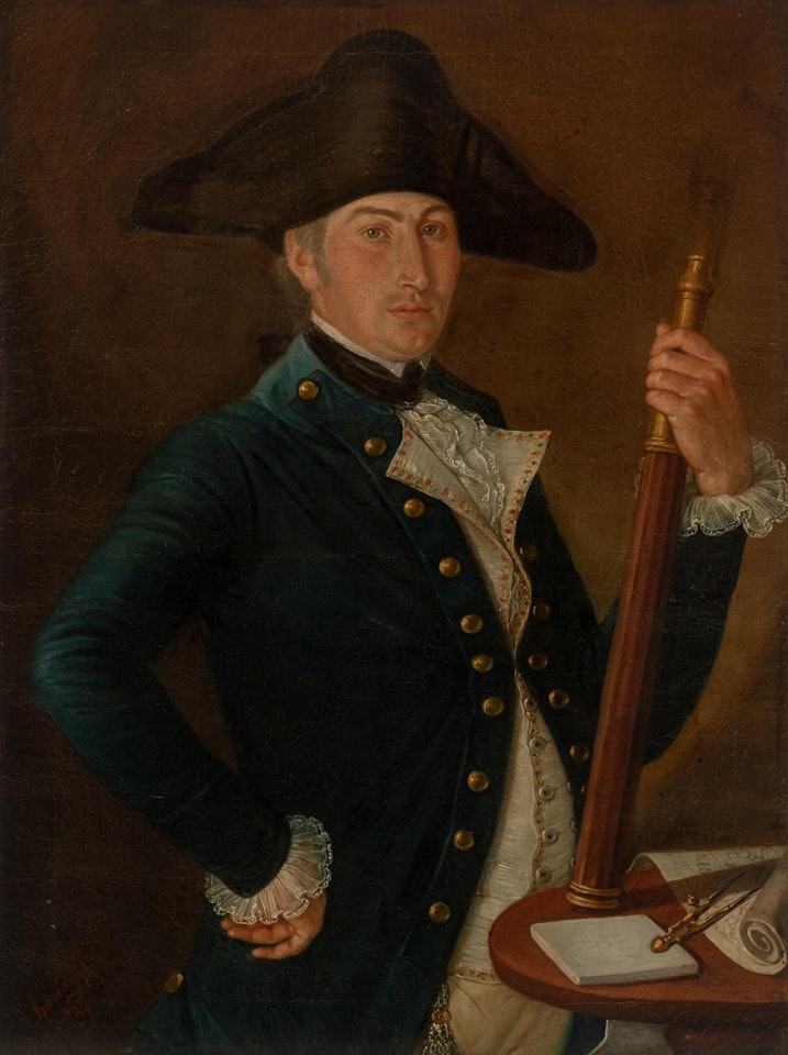 Portrait of a Naval Officer by English School