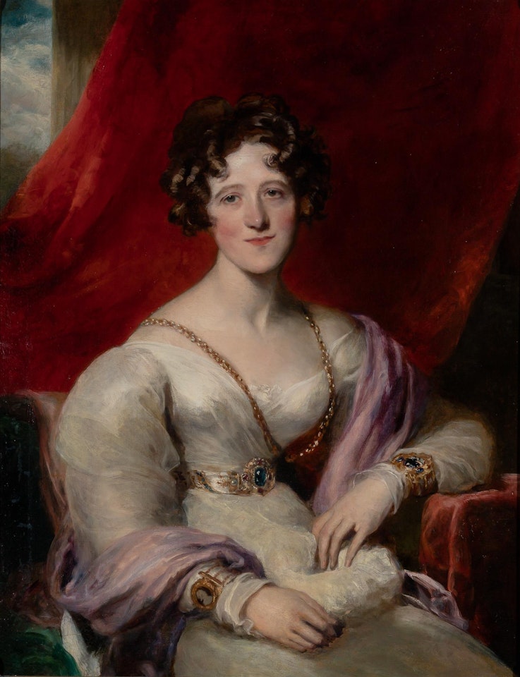Portrait of Mary-Anne Capel, Later Lady Carrington by Sir Thomas Lawrence
