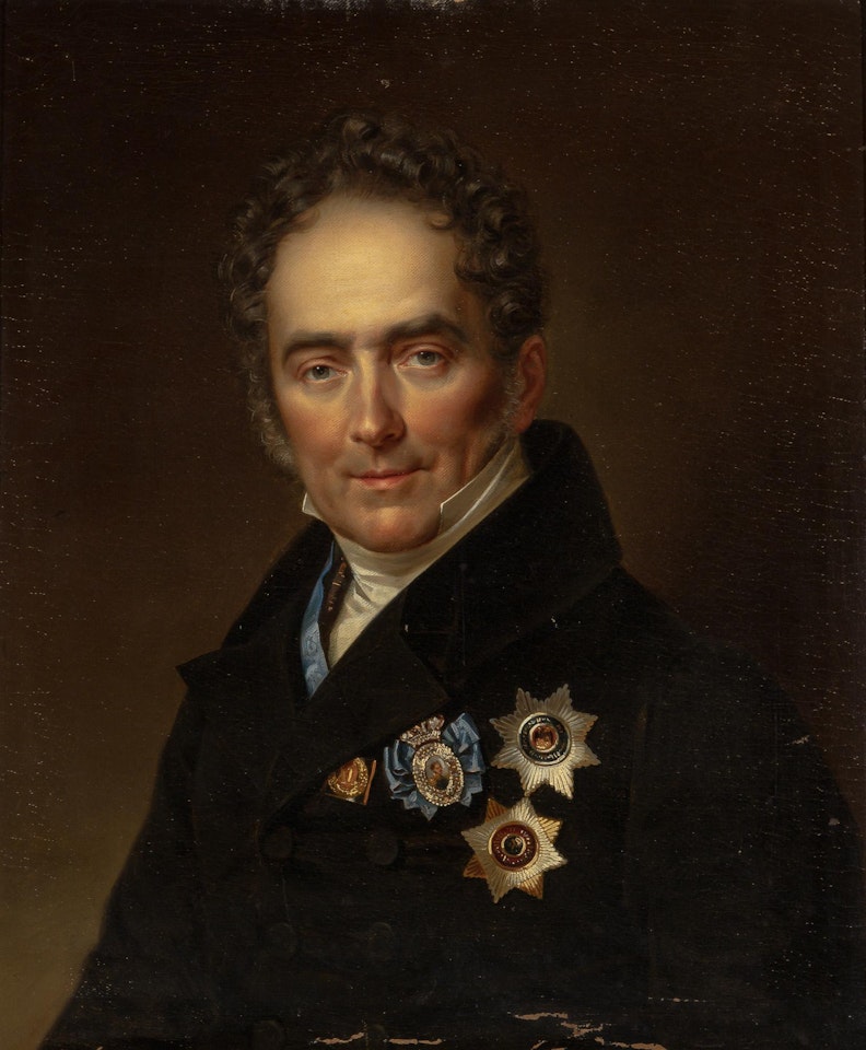 Portrait of Prince Victor Pavlovitch Kochubey (1768-1834) , Chancellor to Alexander I of Russia by Russian School