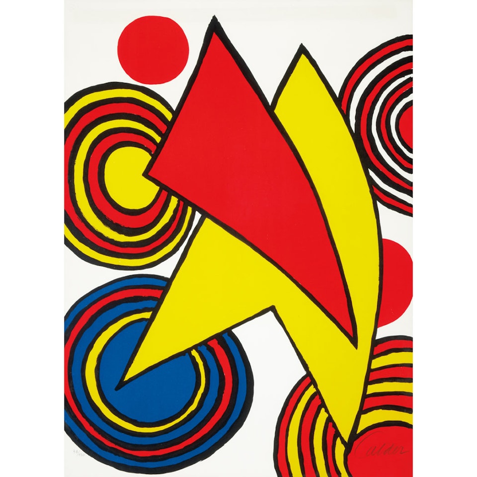 COMPOSITION by Alexander Calder